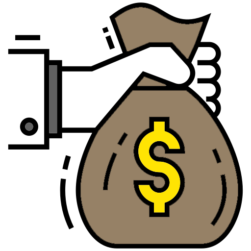 money being held